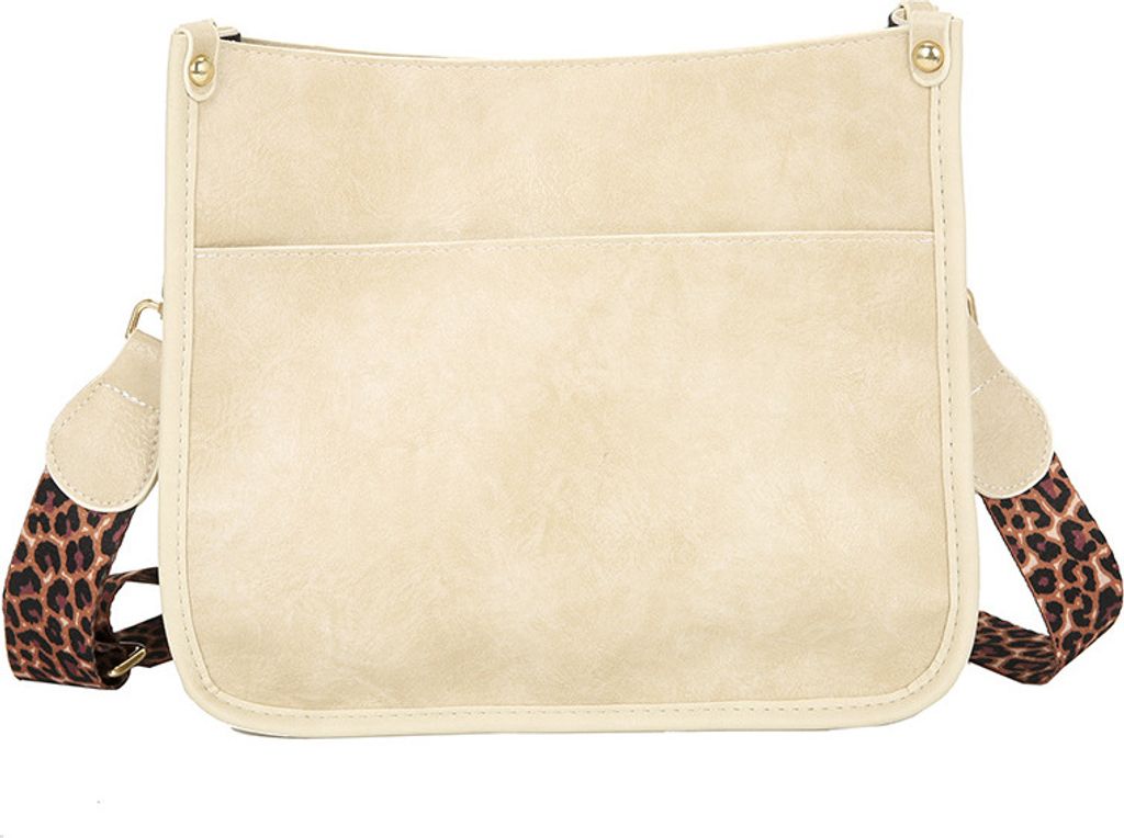 (Weiß) Damen Crossbody Handtaschen Mode Umhängetasche Geldbörse für Damen mit verstellbarem Riemen