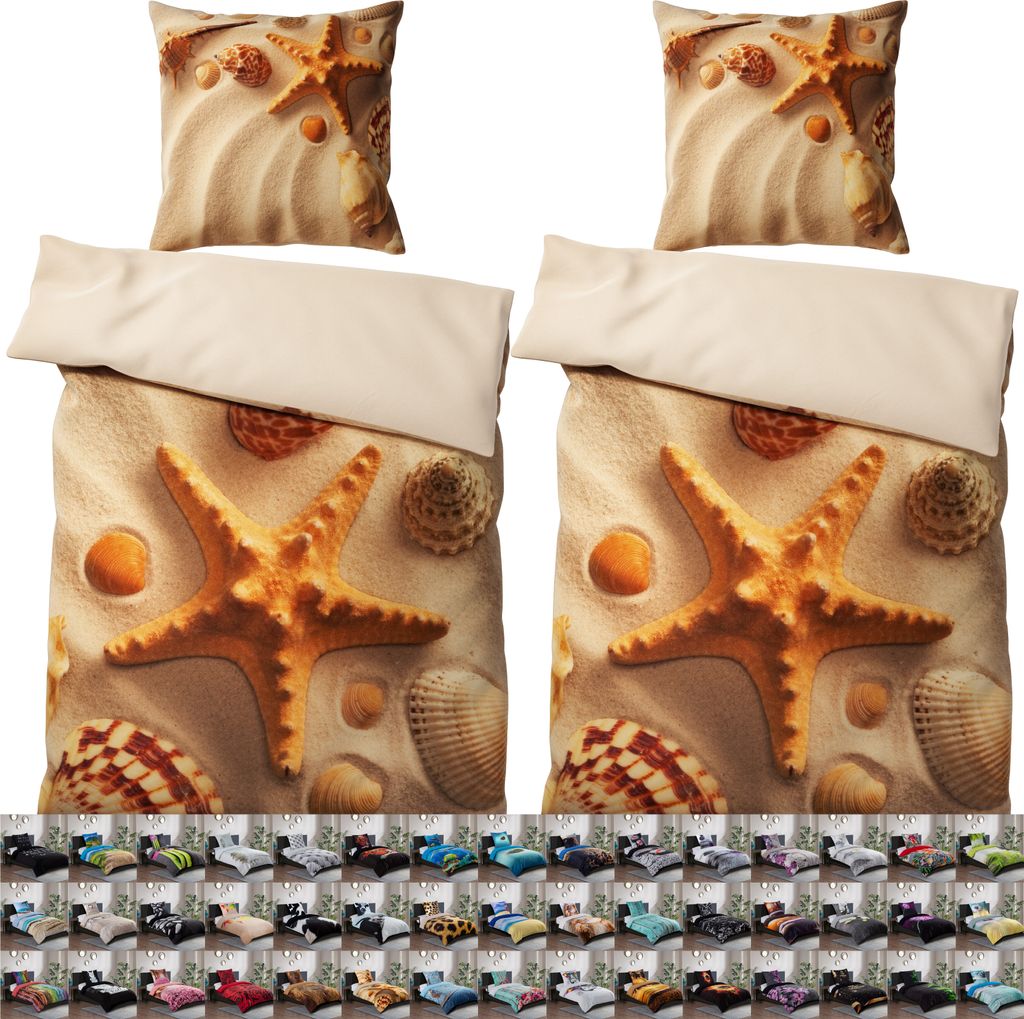 SANILO® Bettwäsche 135x200 cm, 100% feinste Baumwolle, Produktbild 