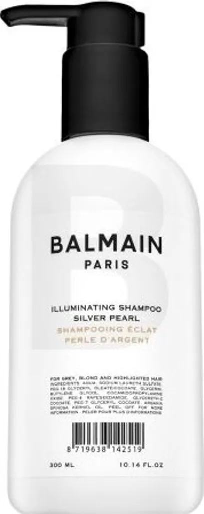 Balmain Illuminating Shampoo Silver Pearl éclat cheveux blancs 300 ml