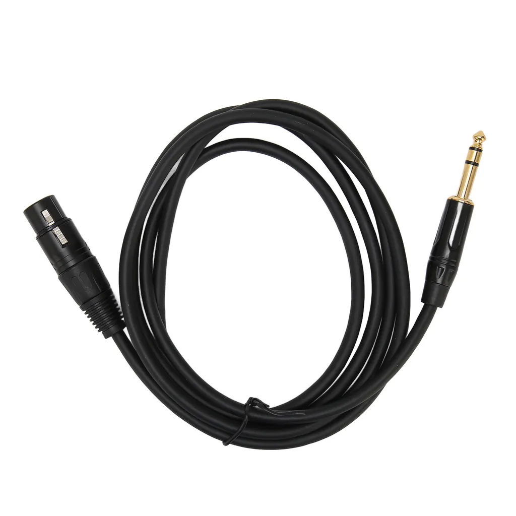 Cavo XLR 3pin Femmina a 6.35mm TRS | Interconnessione Bilanciata PRO