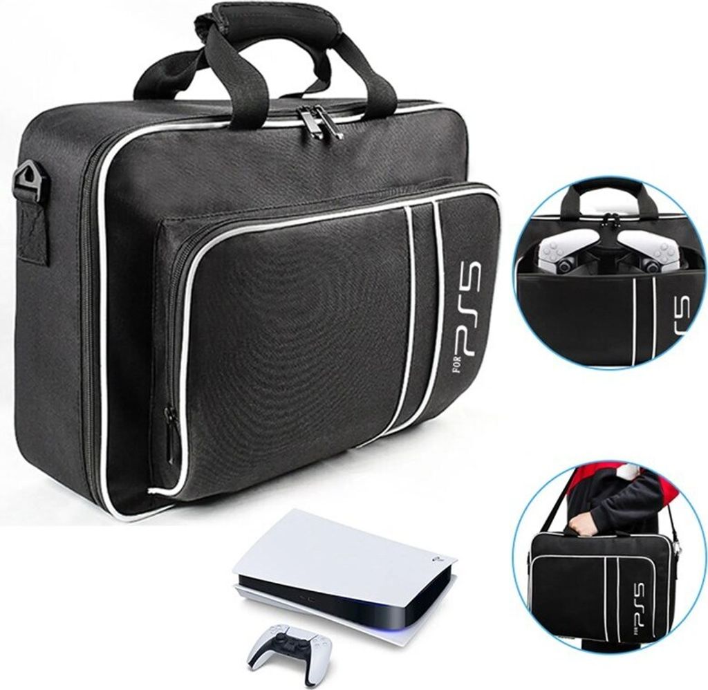 PS5-Tragetasche Aufbewahrungstasche, Schützende Reisetasche Produktbild 