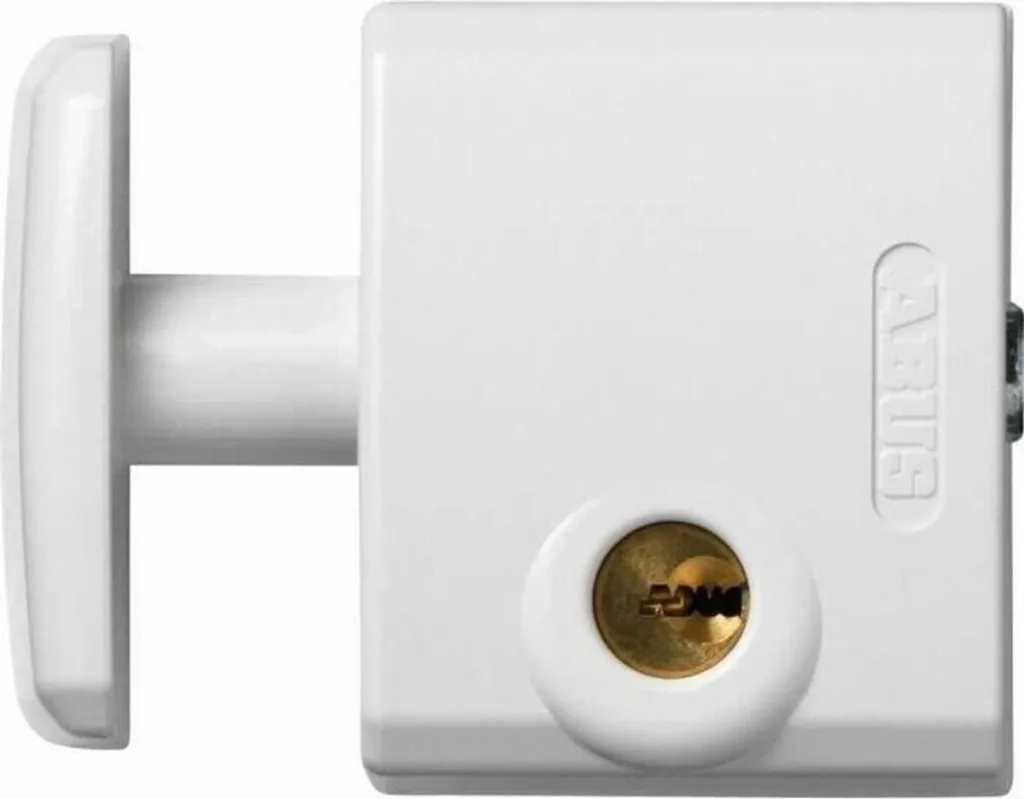 Serrure fenêtre anti-intrusion ABUS FTS3002 Argent 31728 s'entrouvrant