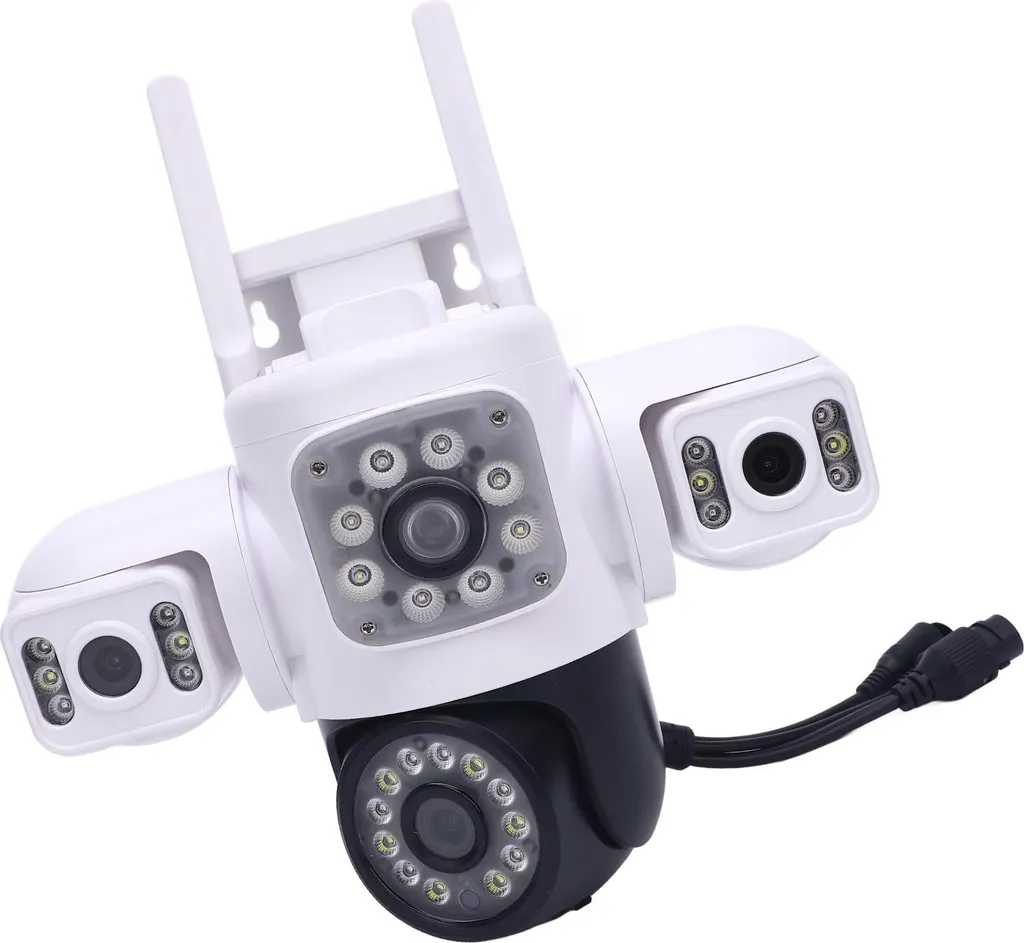 Caméra de surveillance extérieure WiFi rotative avec vision nocturne - 2