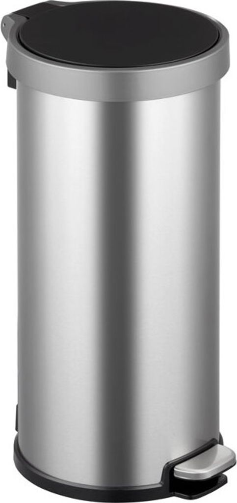 EKO - Aria Treteimer rund 35 Liter - Stainless steel - Matt Edelstahl