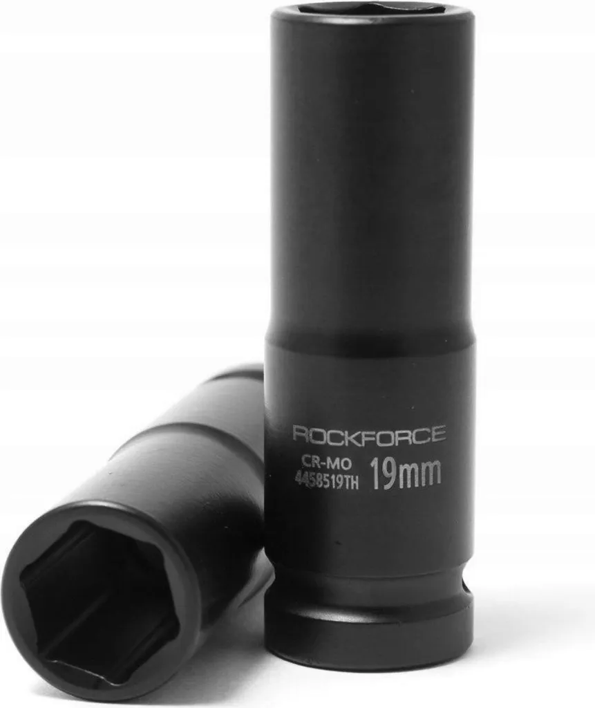 Bussola Esagonale 19 mm 1/2" Lunga Professional - Alta Resistenza Cr-V