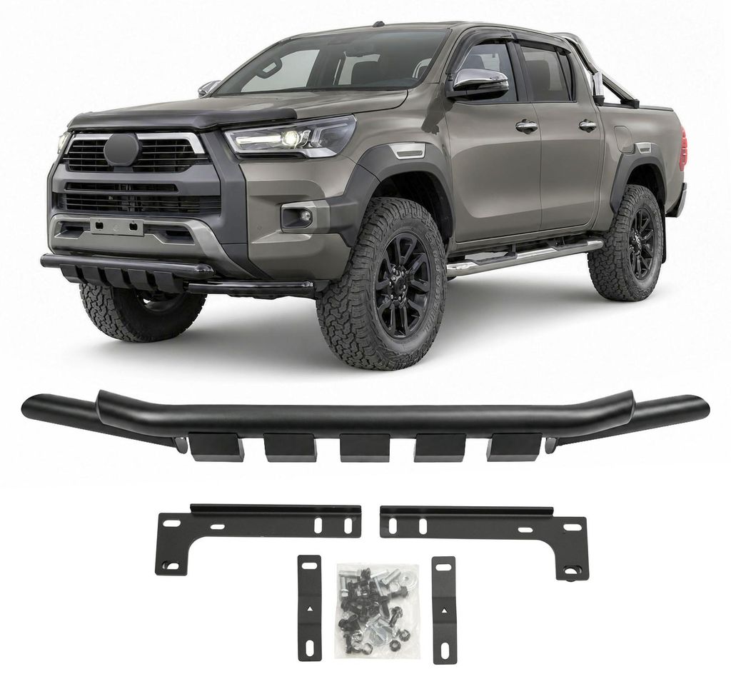 Pare Buffle Pour Toyota Hilux Revo 2021-2025 Noir Shark Image du produit 