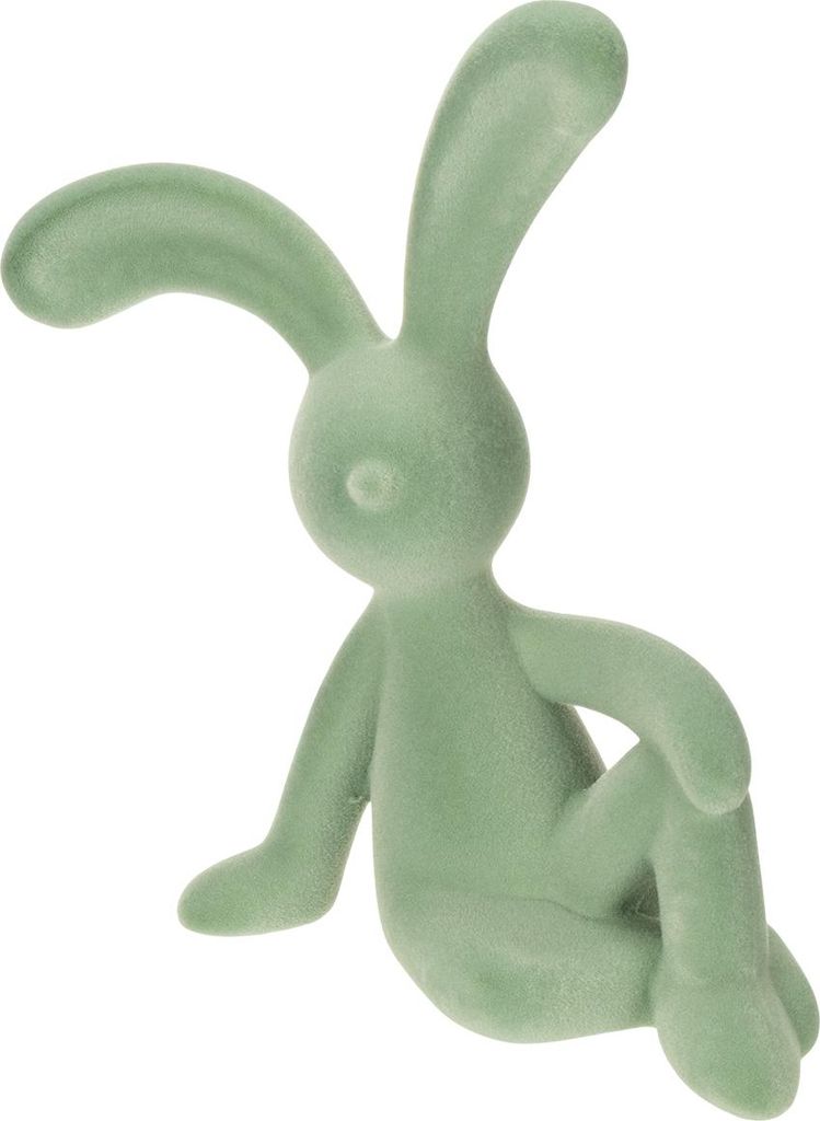 Dekofigur Hase Frühling Dekoration für Fensterbank und Tisch