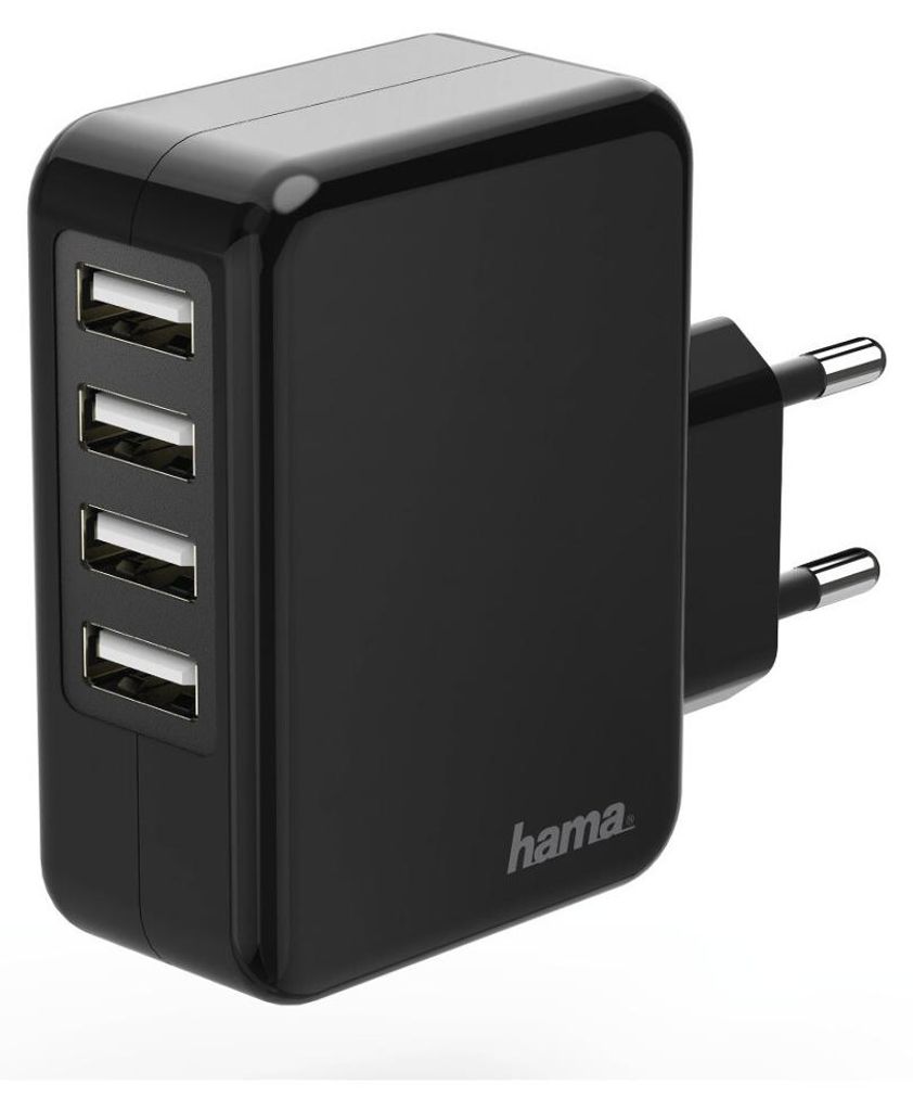 Hama 173676, Drinnen, AC, Schwarz Produktbild 