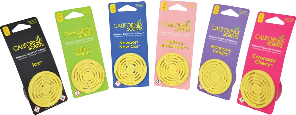 Profumatore Auto California Scents: 60 Giorni di Freschezza Garantita
