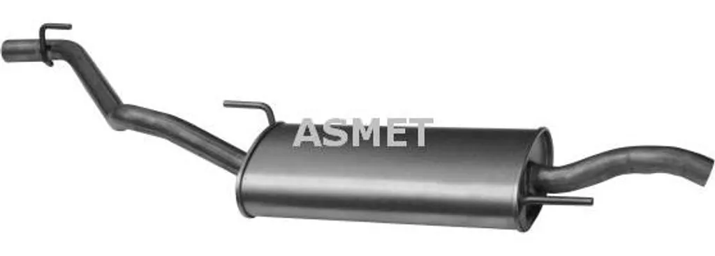 Silencieux arrière de rechange Golf III ASMET 3046 - Conforme CT OK