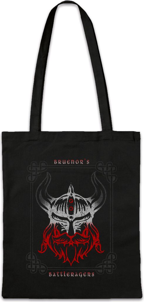 Urban Backwoods Bruenor's Battleragers, Stofftasche, Farbe: Schwarz