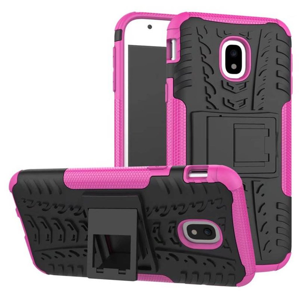Coque hybride 2 pièces Outdoor Pink pour Samsung Galaxy J7 Image du produit 