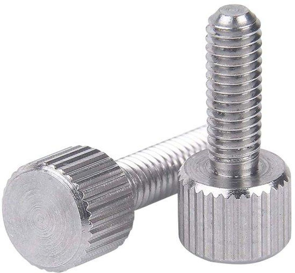 Gekräuselte Dümmetschrauben - Edelstahl - Set aus 10 Exemplaren
