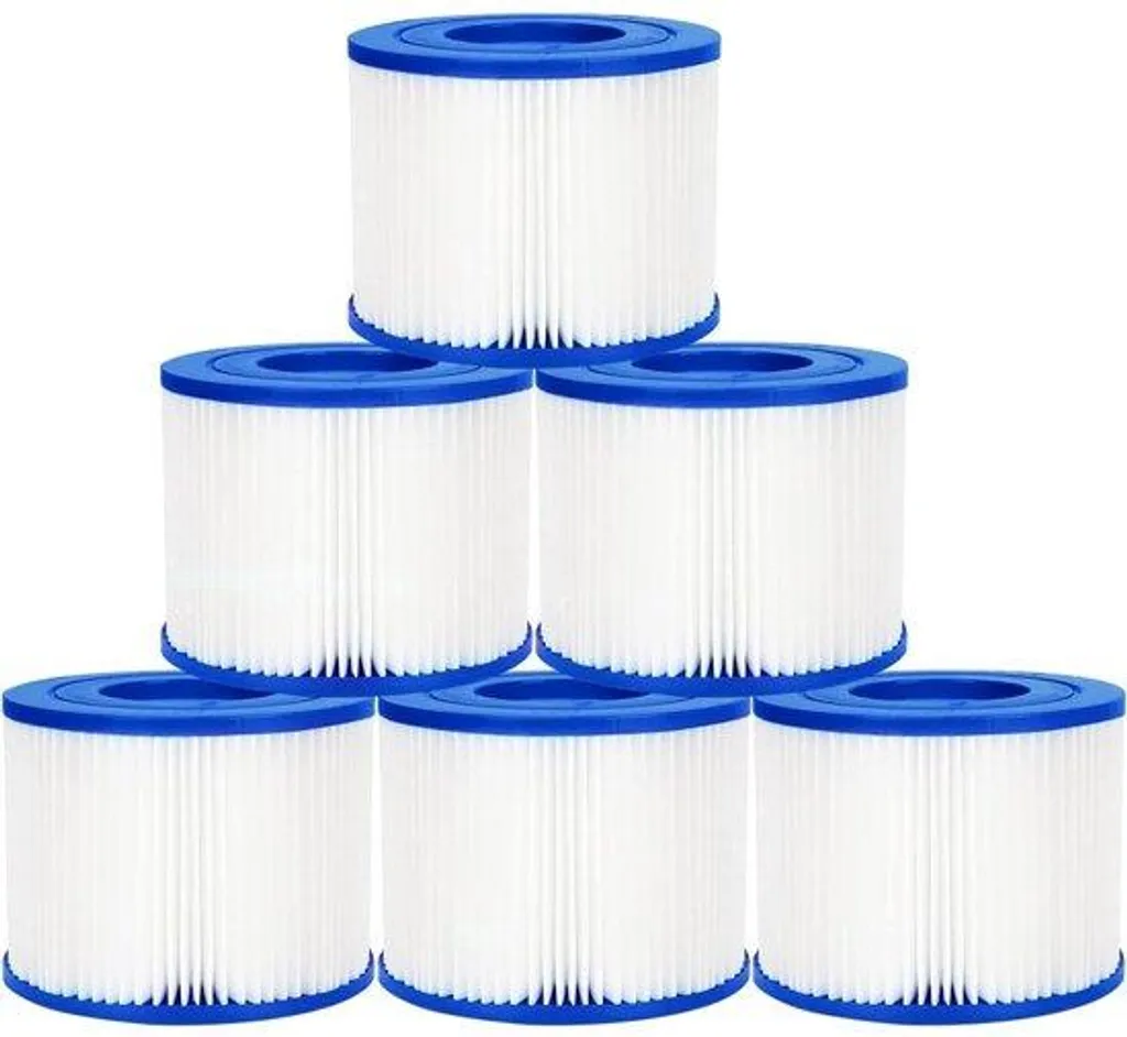 Filtre balnéo haute efficacité - Lot de 6 cartouches à structure renforcée