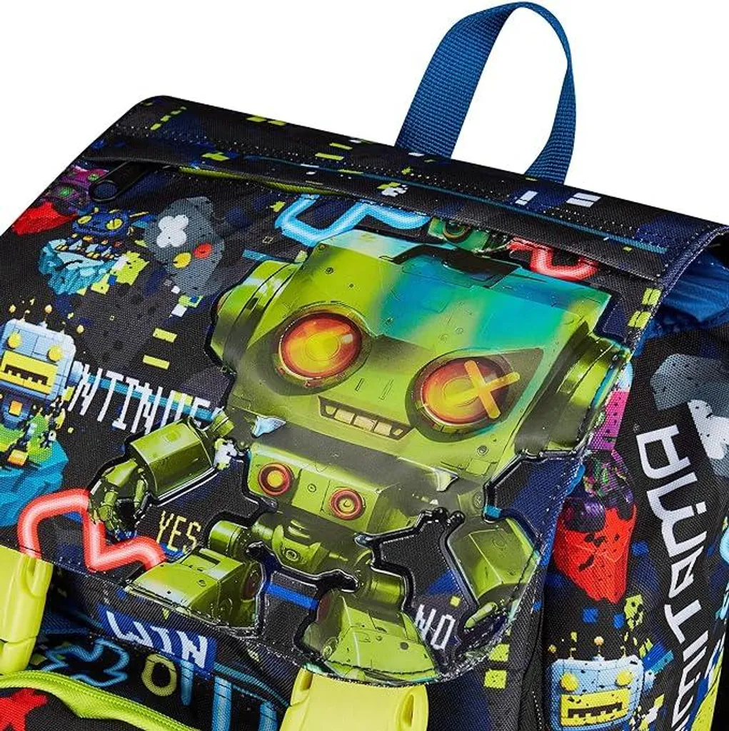 Zaino per la scuola "4Zip", gaming404, MITAMA 64716