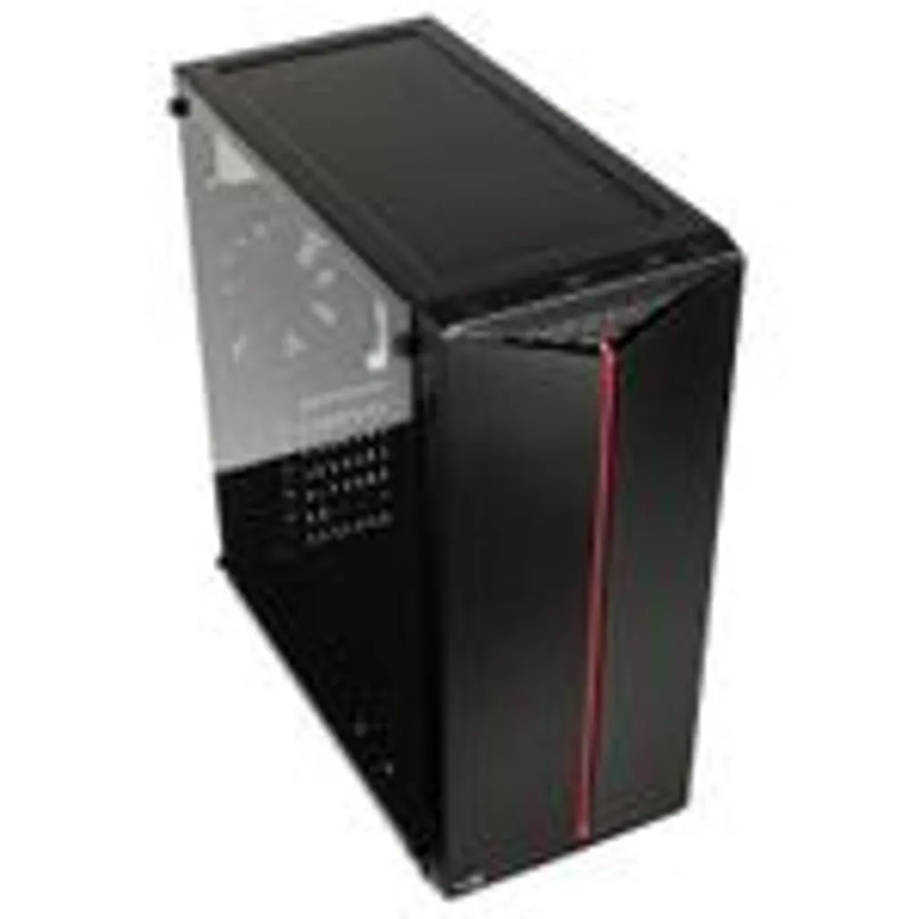Boîtier PC Aerocool Split Midi Tower Noir avec Ruban LED RGB Stylé - 15