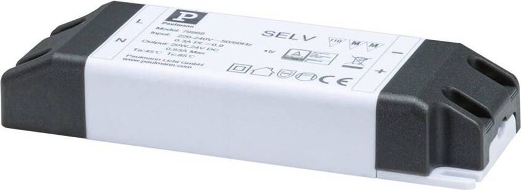 Pro Strip Power Supply Zubehör 230/24V 20VA Weiß