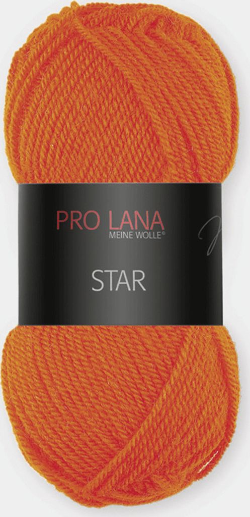 Pro Lana Star 50 g anschmiegsame Wolle für Anfänger und Könner (100 % Polyacryl) 135 m Farbe 028