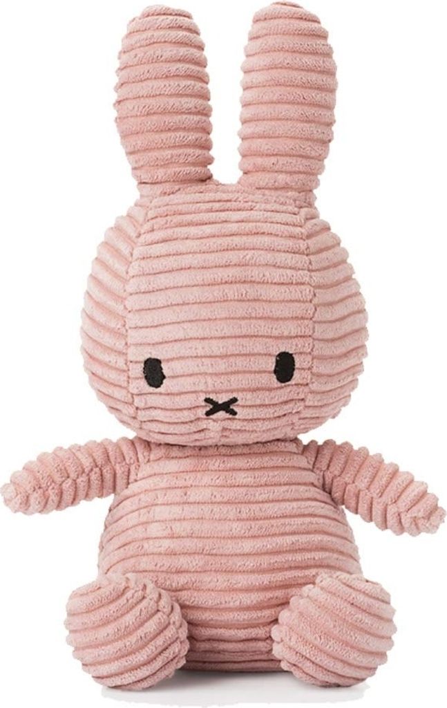 Miffy Cord-Plüschfigur (rosa, 33cm) Kuscheltier Stofftier Produktbild 