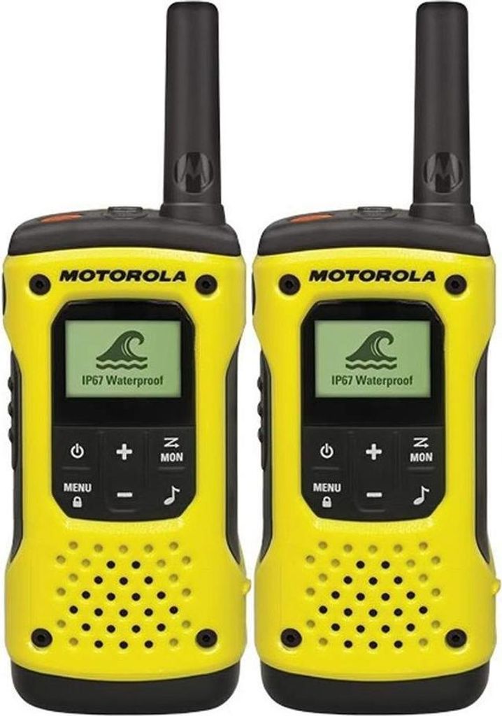 Walkie-Talkie Motorola T92H2O (2 Pcs) Gelb Schwarz Produktbild 