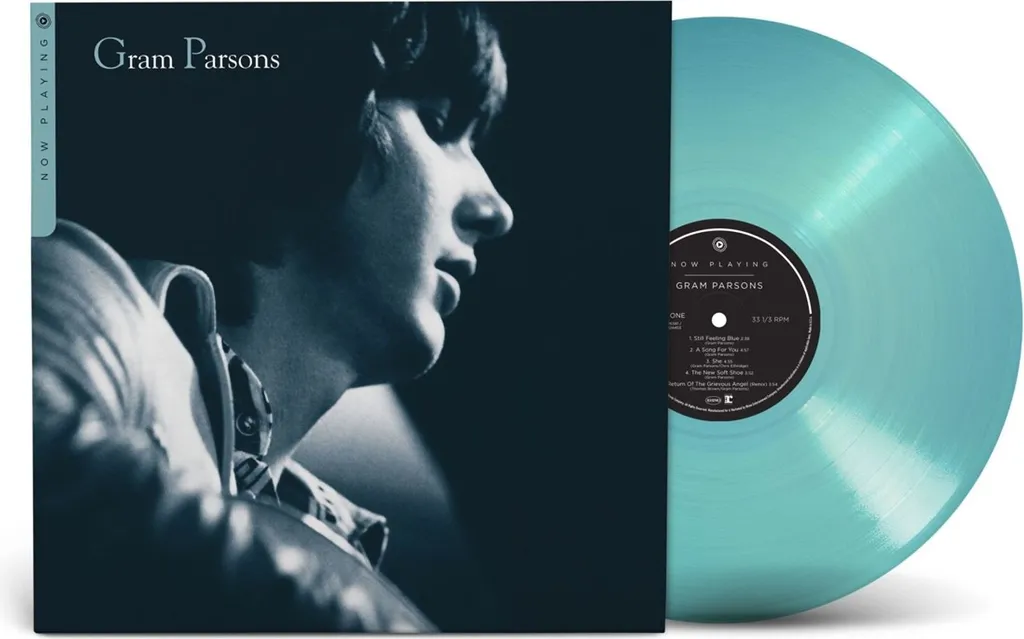 Vinyle Gram Parsons Now Playing Bleu LP pour Platine et Collection