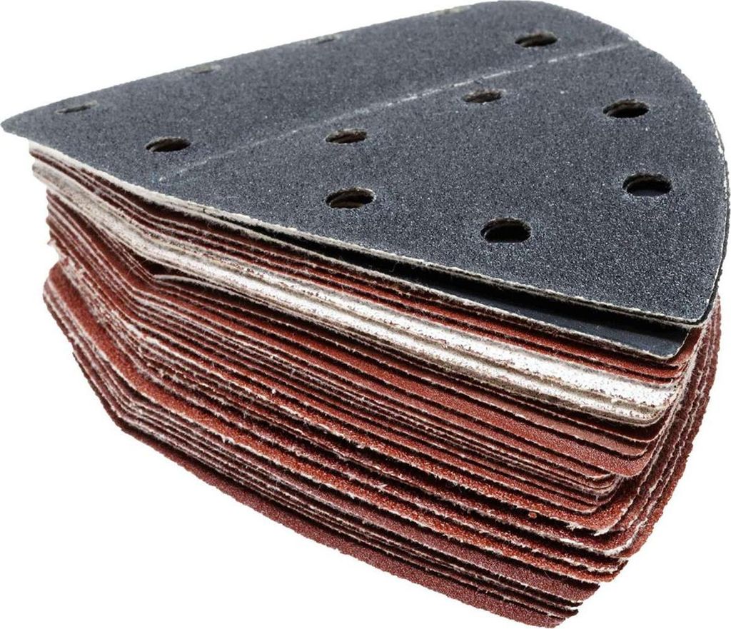 Parkside Multischleifer PMS 160 A1 Schleifblätter, 30er Set für Holz, Stein & Lack