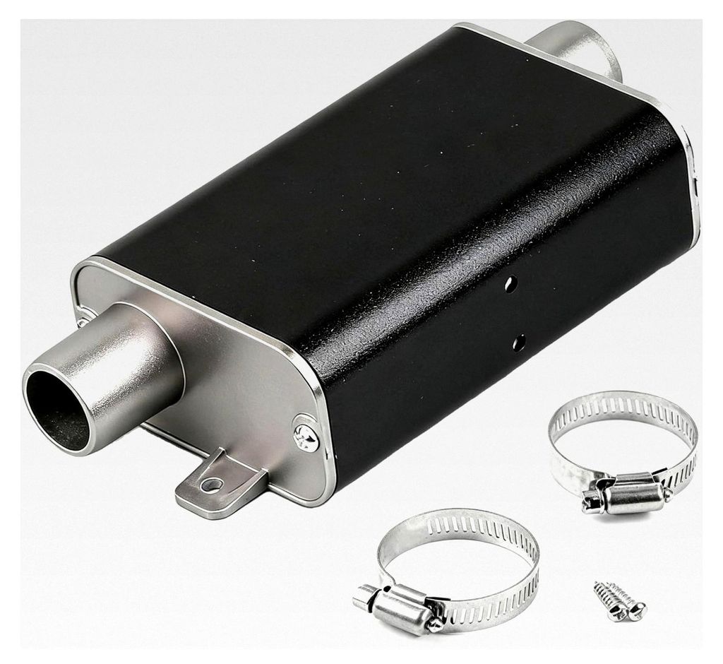 24 mm Schalldämpfer für Dieselheizungen, Abgasschalldämpfer für Standheizungen, Auspuffschalldämpfer für Dieselheizungen, Universeller Abgass...