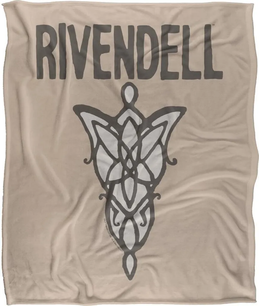 Plaid Lord Of The Rings Rivendell - Couverture de Canapé Décorative XL