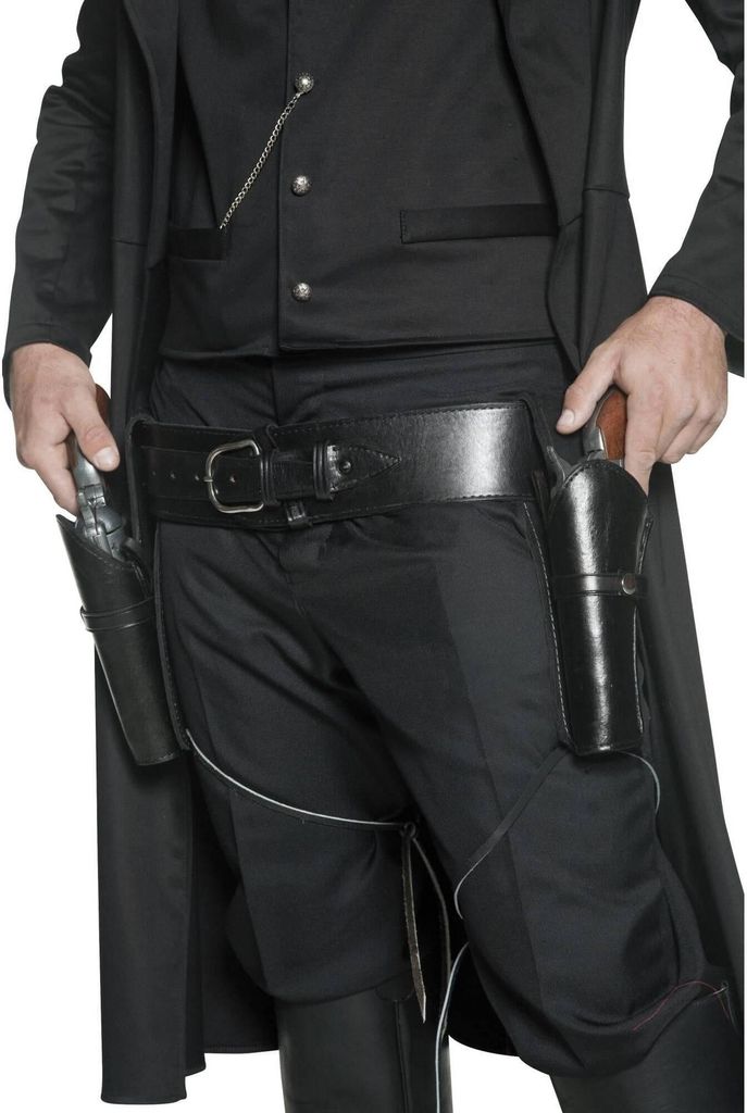 Smiffys - "Authentic Western" Kostümzubehör SM2107 (Einheitsgröße) (Schwarz)