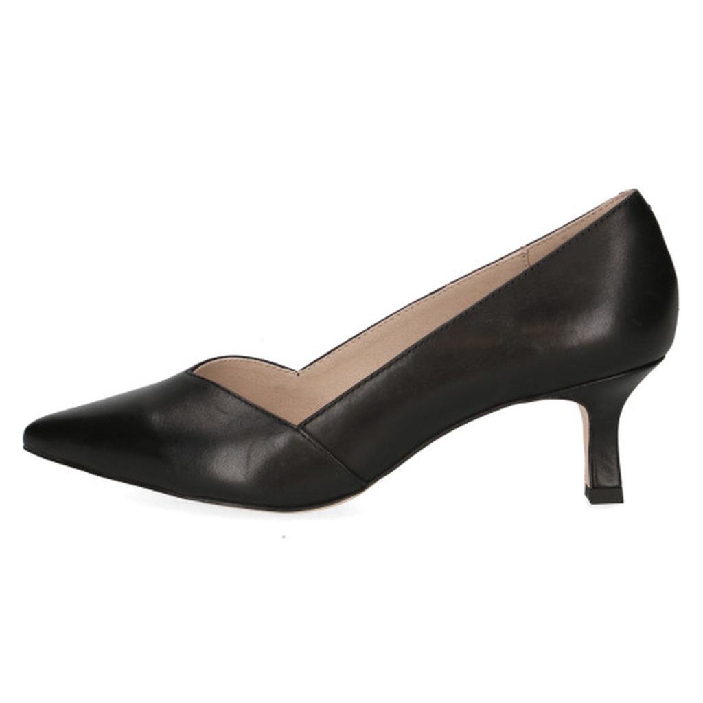 Caprice Damen Pumps Blockabsatz Leder spitze Form Produktbild 2