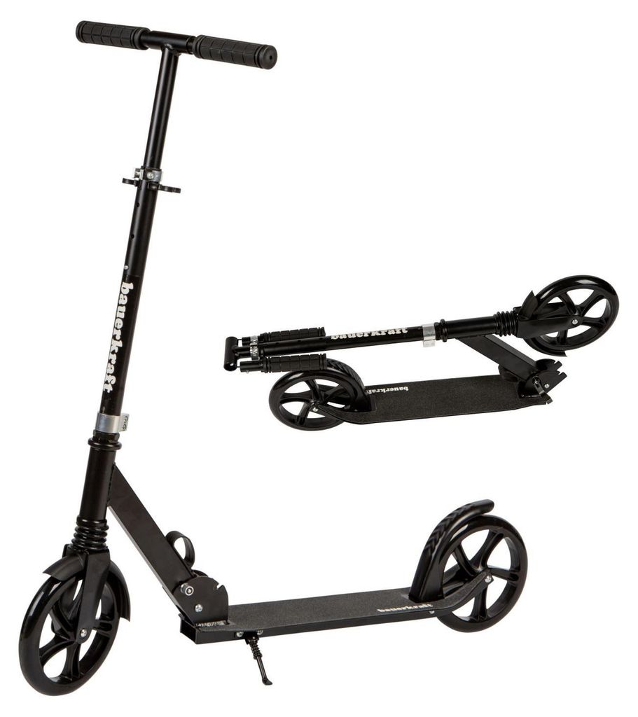 Stadtroller für Kinder und Jugendliche, zusammenklappbar, höhenverstellbar (95–105 cm), 200-mm-Räder