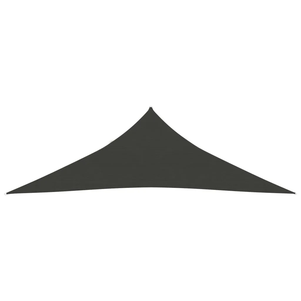 The Living Store Tenda da sole 160 g/m² antracite 3x3x3x3 m HDPE