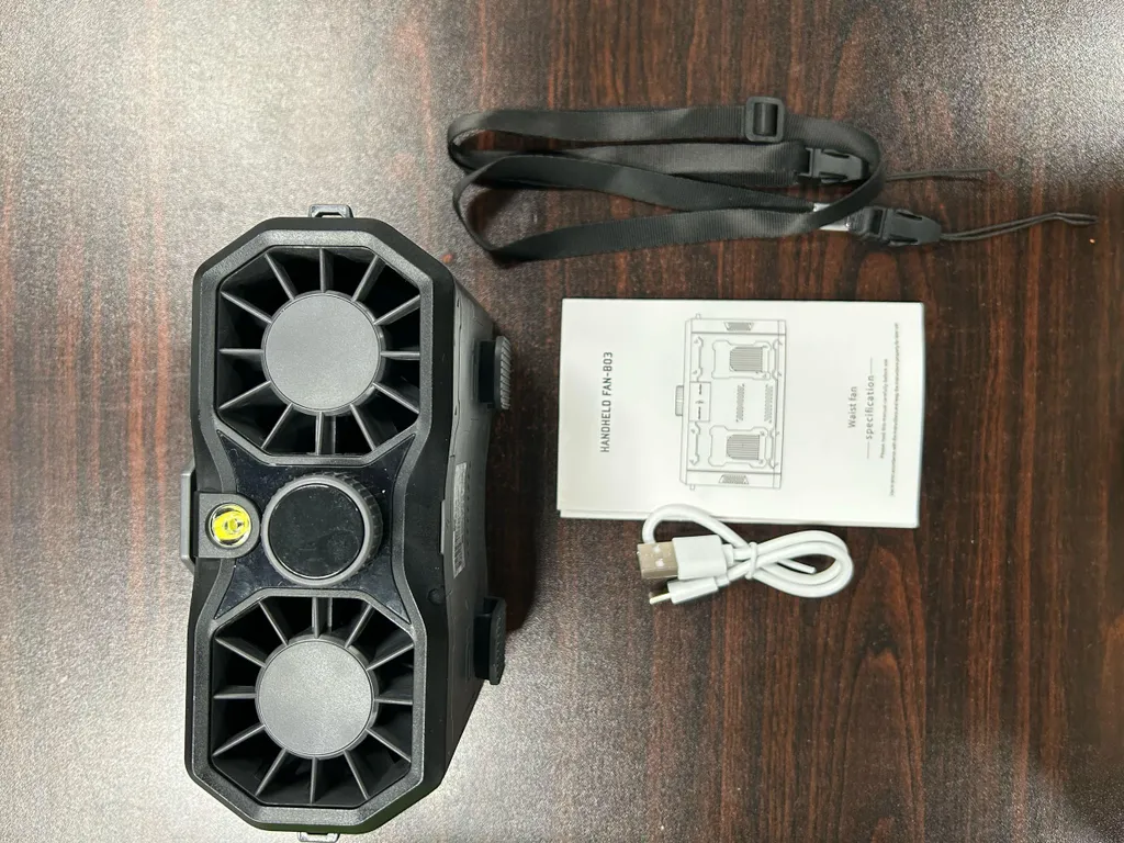 Ventilateur de cou et de taille IP67 199 Vitesses, double ventilation - 3