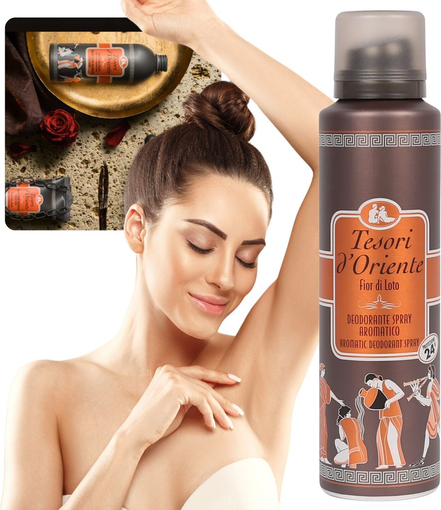 Tesori d'Oriente Fior do Loto Deodorant 150 ml x4