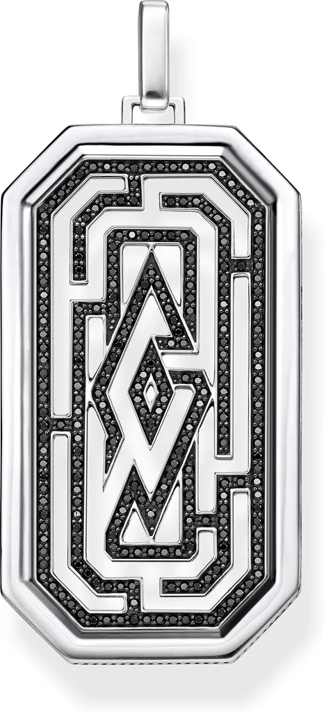 Pendentif Thomas Sabo Labyrinthe : ne ternit pas, argent 925 durable
