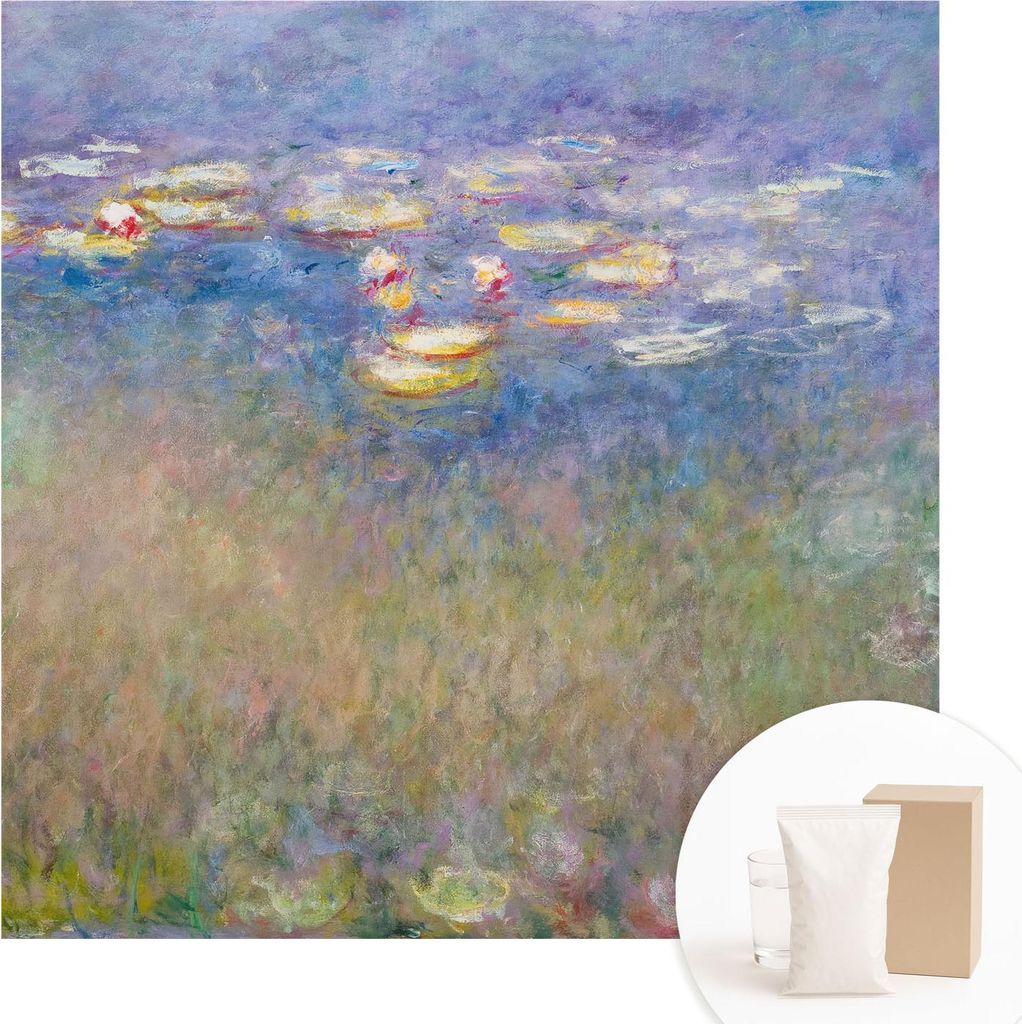 Fototapete - Wandbilder für Wohnzimmer - 250x250 cm - Dekorative Wandfolie - Modernes Design für Wanddekoration - Tapeten für Innenräume - Seer...