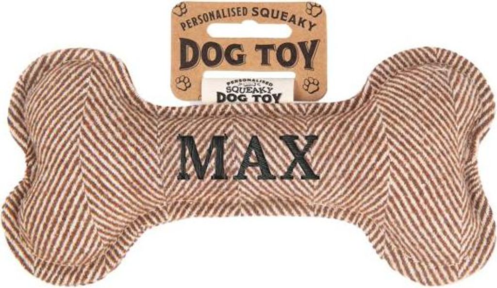 Quietschender Hunde Knochen form-Hundespielzeug Max