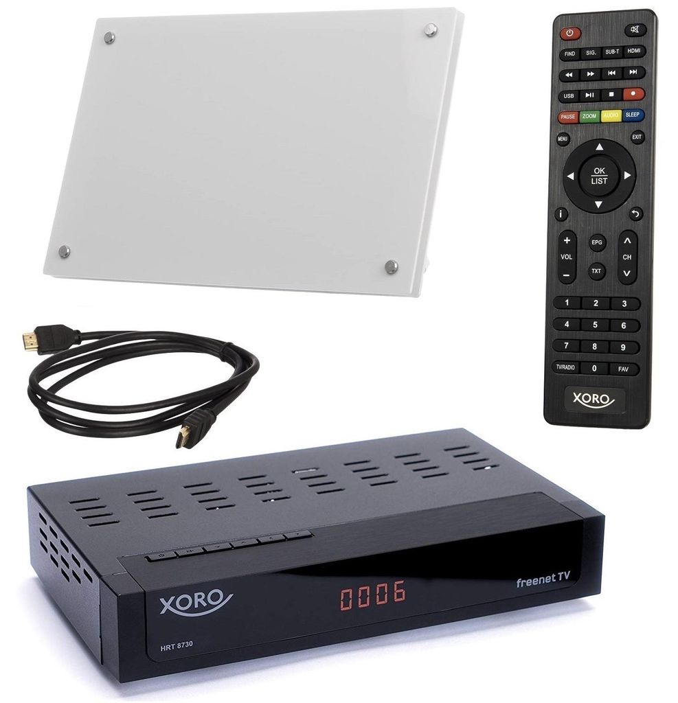 XORO HRT 8730 KIT - DVB-T2 HD, HEVC H.265, PVR Ready, Produktbild 