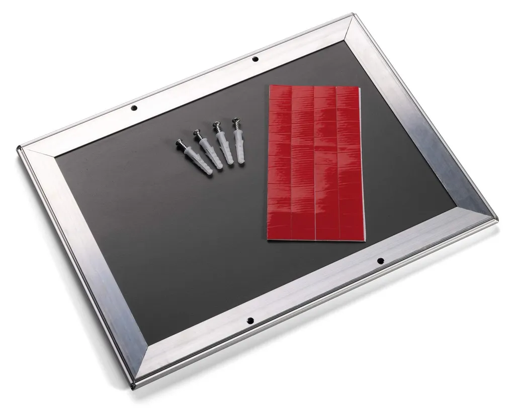 Cornice A3 Durable 479723 Alluminio Argento | Qualità per Allestimenti - 4