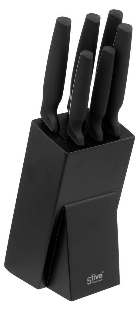 5five Simply Smart Messerblock Charactere bestückt 7-tlg., Produktbild 