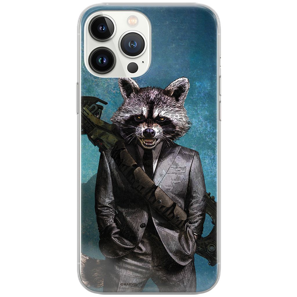 ERT GROUP Marvel Handyhülle für XIAOMI REDMI NOTE 9 PRO/ 9S Muster Rocket 002 MPCROC400