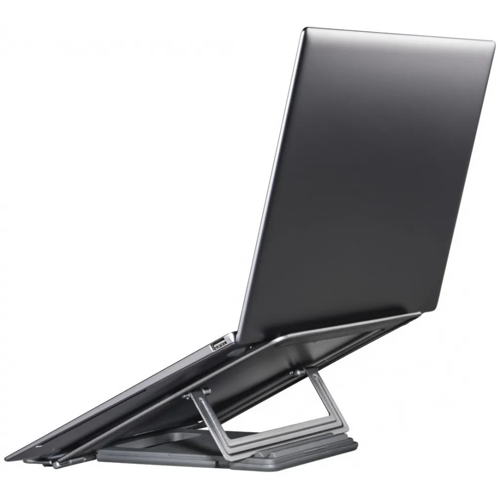 Support PC Portable Métal Hama 00126814 Inclinable 4 Niveaux