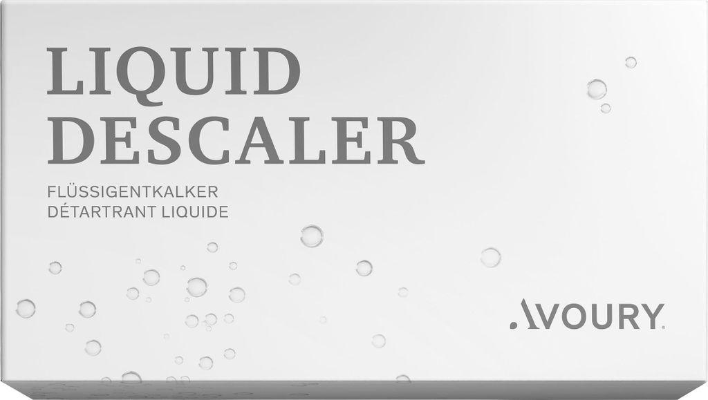 Avoury Flüssigentkalker Set – 2x 250ml – Für Avoury One Teemaschine – Effektive Entkalkung & Pflege