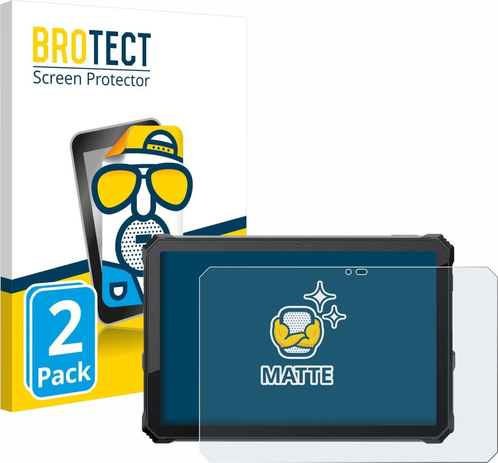2x BROTECT Schutzfolie für Blackview Active 12 Pro Displayschutz Displayschutzfolie Folie Matt Entspiegelungsfolie