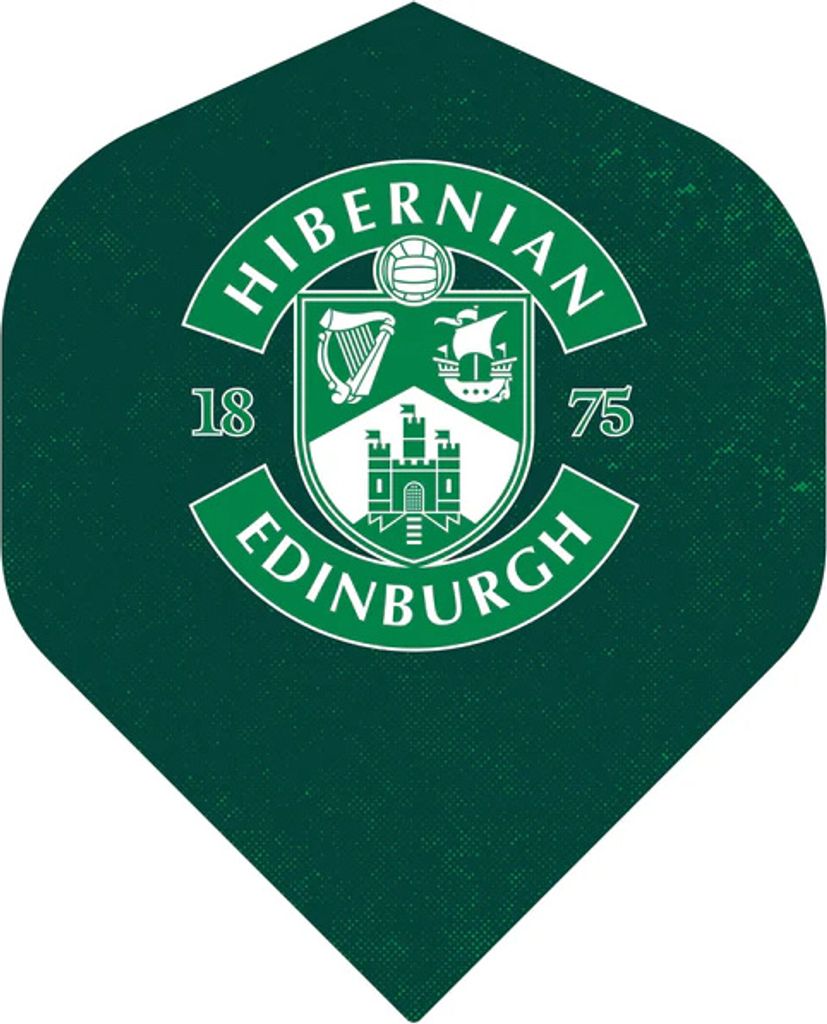 Hibernian Edinburgh Dart Flights Standard Green