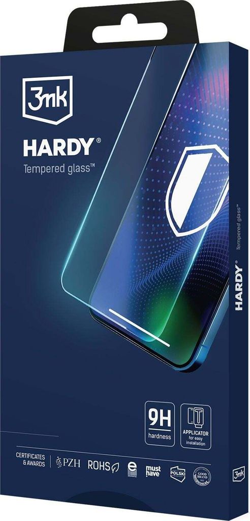 3mk Display Gehärtetes Glas HARDY für Apple iPhone 15 Pro Max 0,33mm 9H