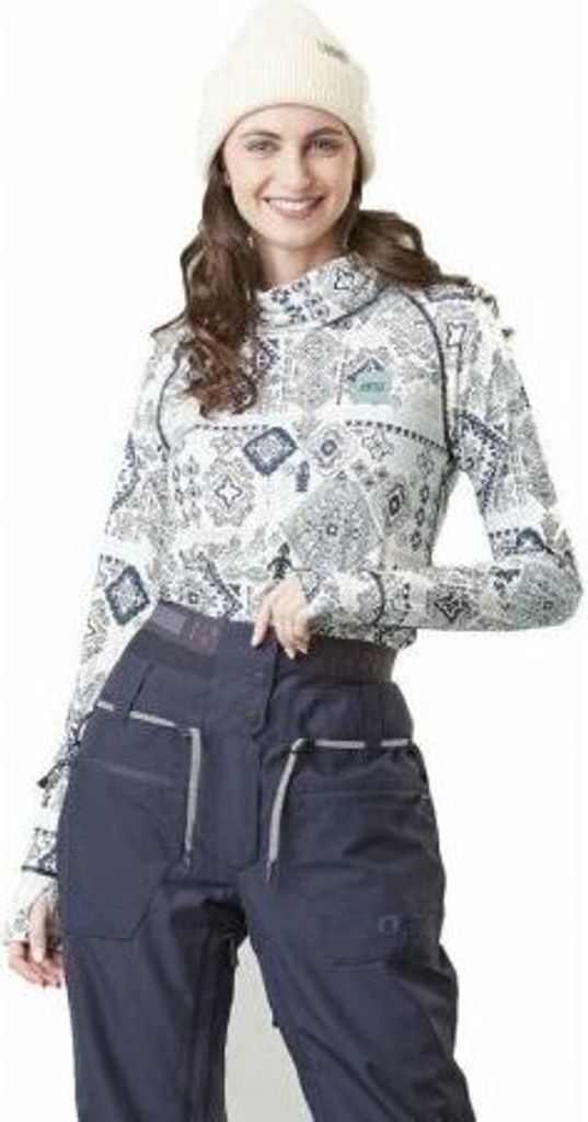 T-SHIRT PICTURE Pila High L/S WMS - weiß - S