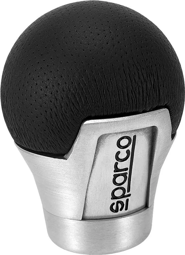 Pommeau de vitesses universel Sparco pour levier de voiture manuelle noir