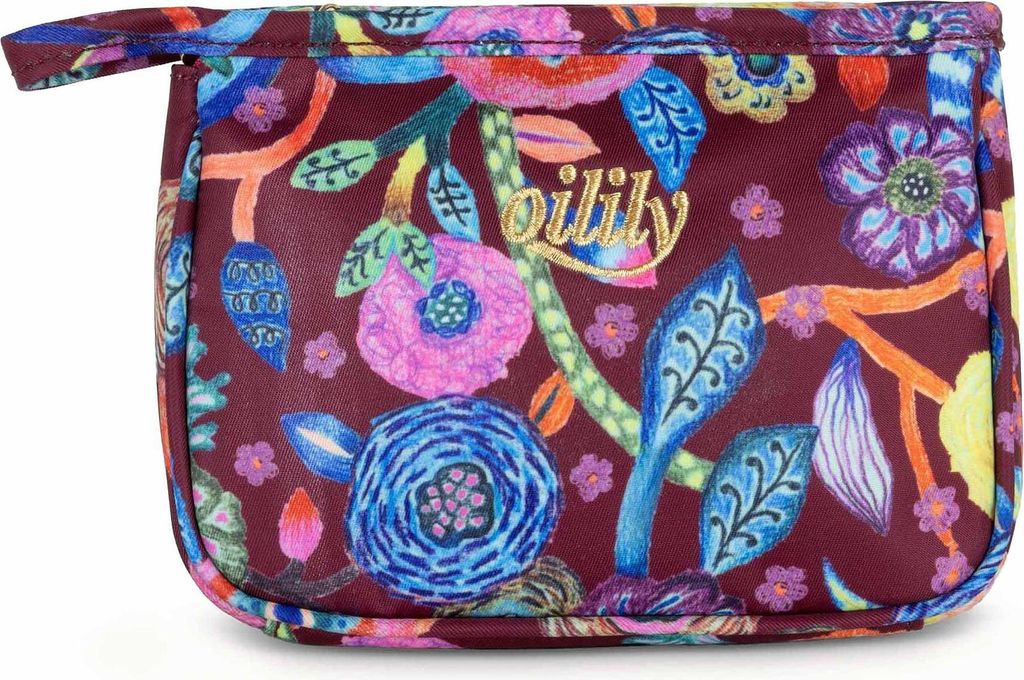 Oilily Utensilientasche Cam Cosmetic Bag Tawny Port bunt