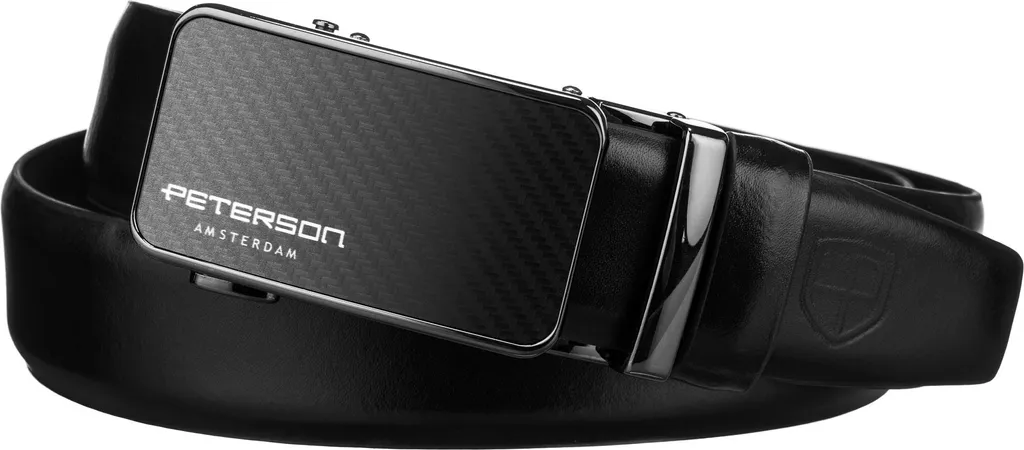 Cintura Peterson Harmony Automatica 95cm Pelle Nera Everyday - 3